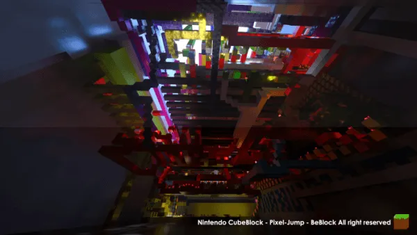 Pixel-Jump redstone (screenshot 3)