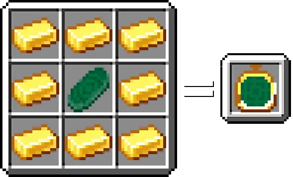 Golden Radar Compass Recipe