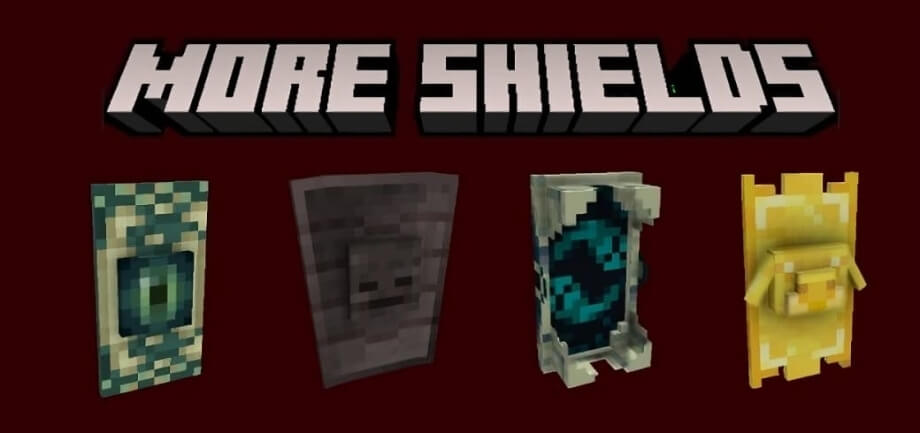 Thumbnail: Raiyon's More Vanilla Shields Addon | New Shields! And 3D Items 1.20.60+