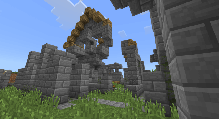 Abandoned & Ruin Structures for Minecraft Pocket Edition 1.20