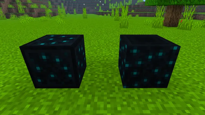 Netherite Blocks with Sculk Texture
