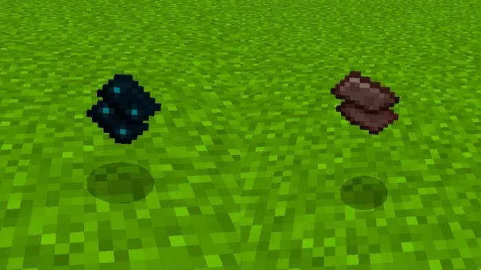 Netherite Scrap with Sculk Texture