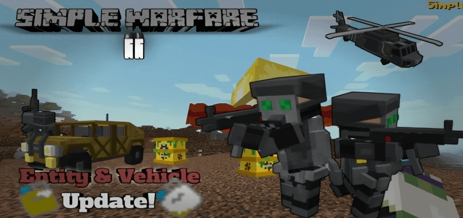 Thumbnail: SimpleWarfare II V3 Entity & Vehicle Update