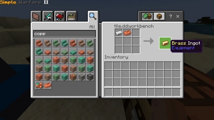 Brass Ingot recipe