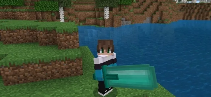 Big Diamond Sword from the front