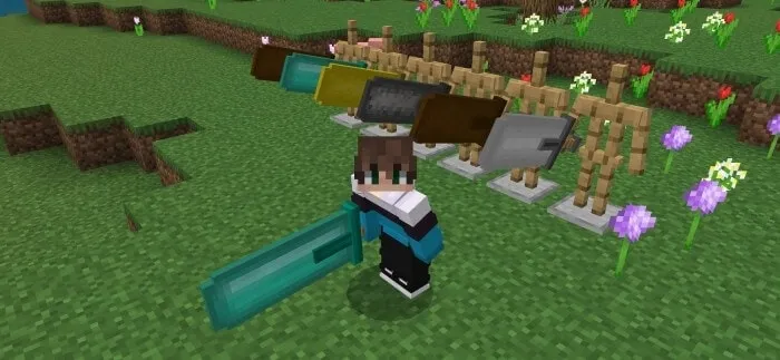 Diamond Sword and other types