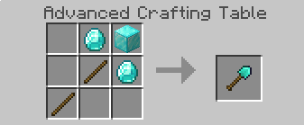 Recipe of Diamond Advanced Shovel