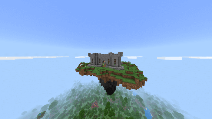 minecraft sky fortress