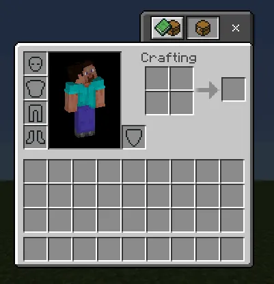 Removed the help button from the inventory