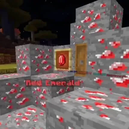 Night vision and Red Emerald ores