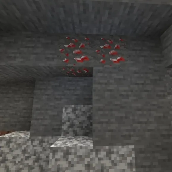 Red Emerald in the cave