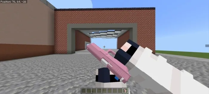 Screenshot of the Bocchi the Glock gun