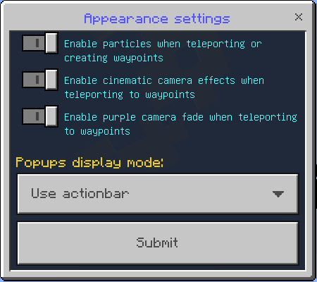 Multiplayer Waypoint System Addon for Minecraft