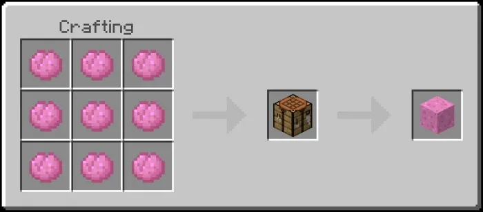 Jellyfish Slime Block Recipe