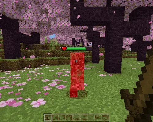 Creeper health bar