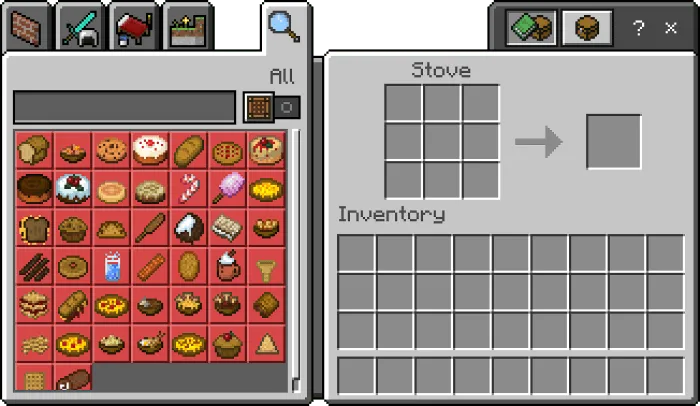 Stove Block UI