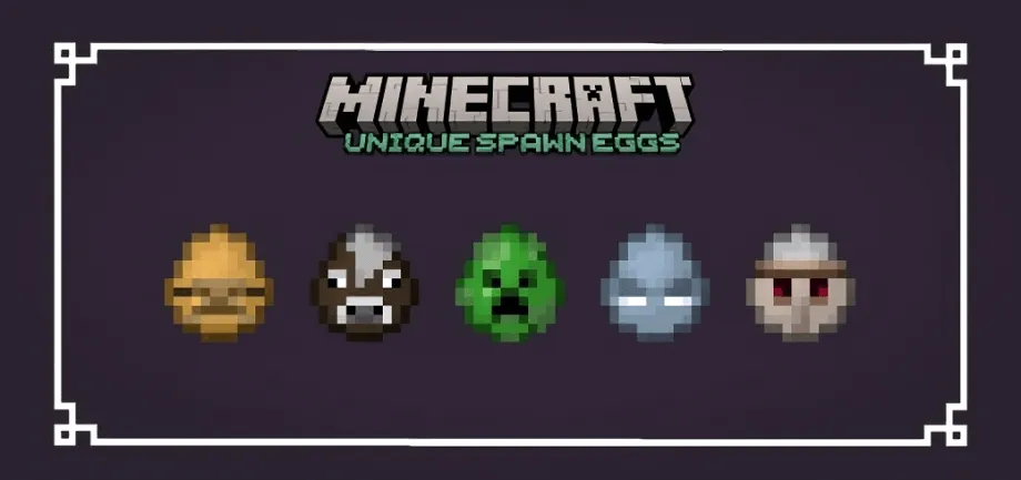 Thumbnail: Unique Spawn Eggs v1.5