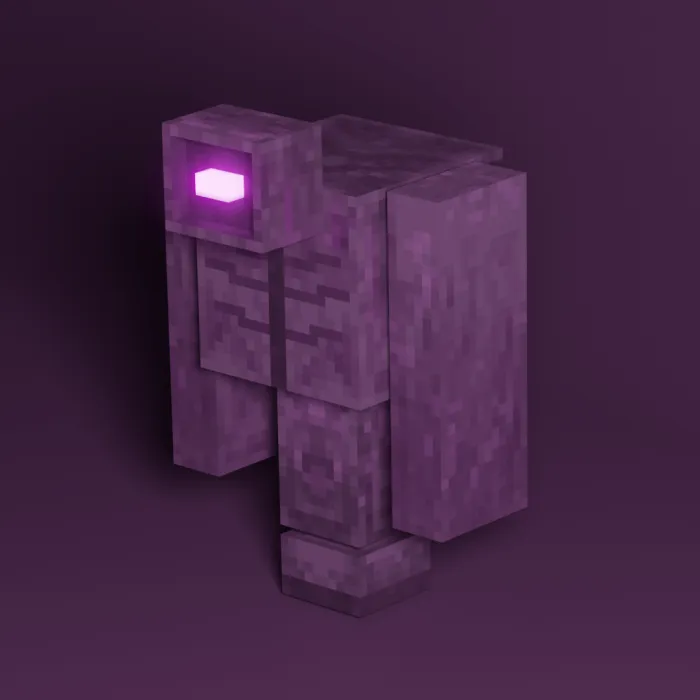 Screenshot of Shulker Golem.