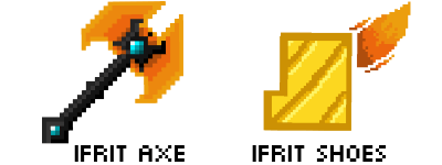 Ifrit Craftable Items