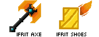 Ifrit Craftable Items