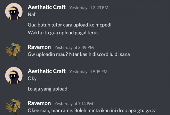 Aesthetic Craft permission for Ravemon