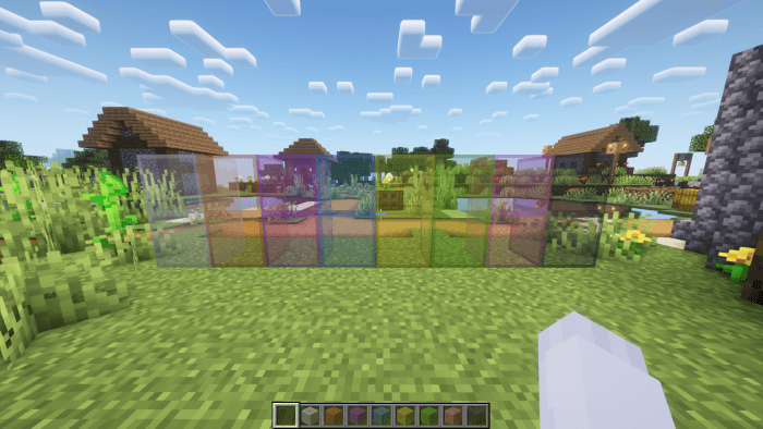 Perfect glass pane Minecraft Texture Pack