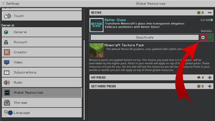 Global Resources and Activated Better Glass