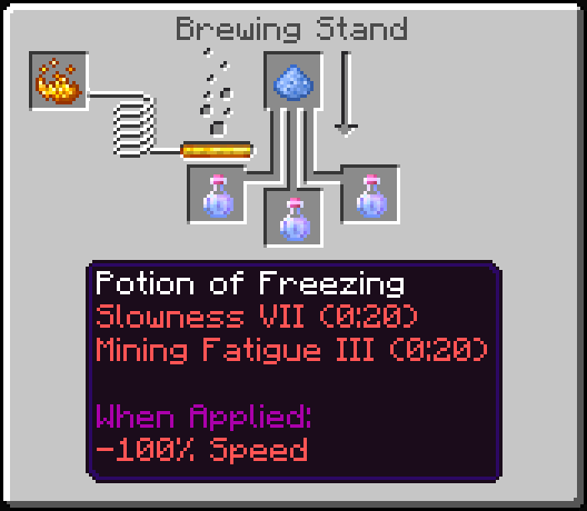 Potion of Freezing Brewing