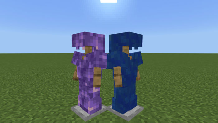 Lapis and Amethyst Armor