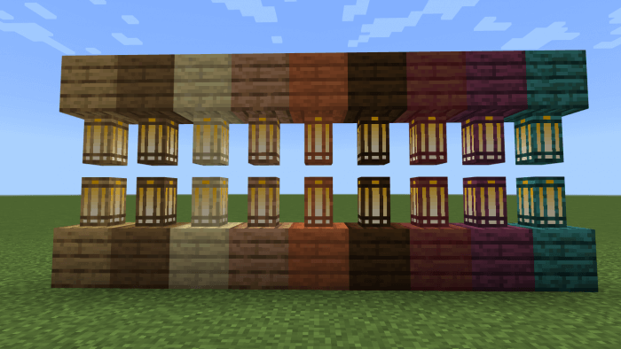 Wooden Lanterns Variants