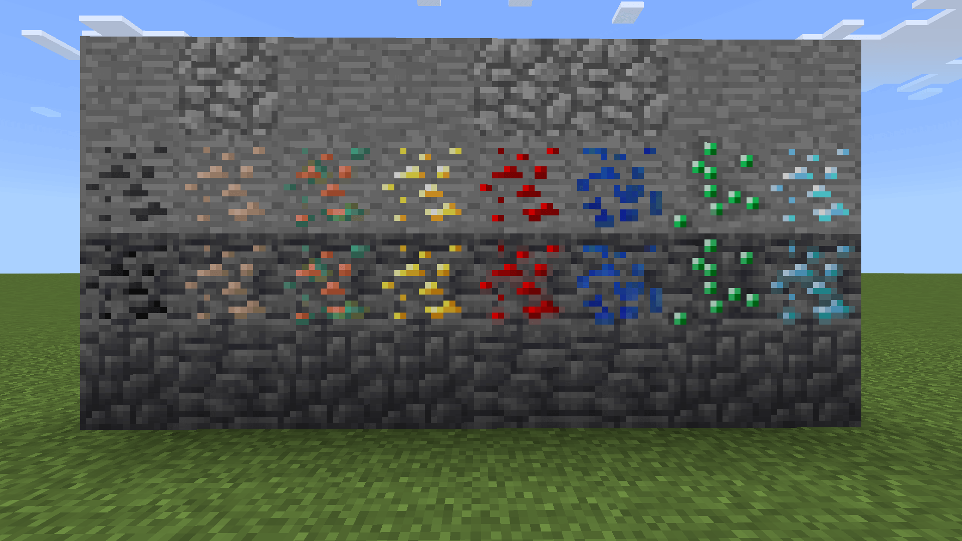 1.17 Classic Ores Minecraft Texture Pack