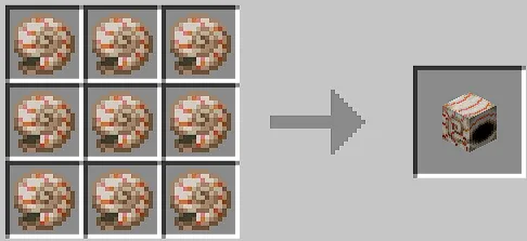 Nautilus Shell Block Recipe