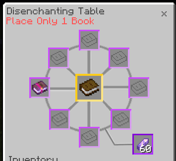 Disenchanter Table Classic UI