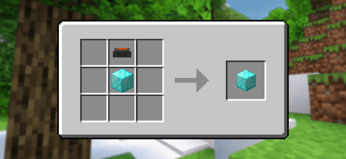 Explosive Diamond Block Recipe