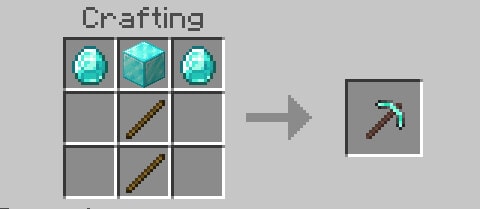 Lucky Pickaxe Recipe