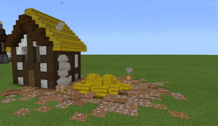 Straw Slabs and Stairs