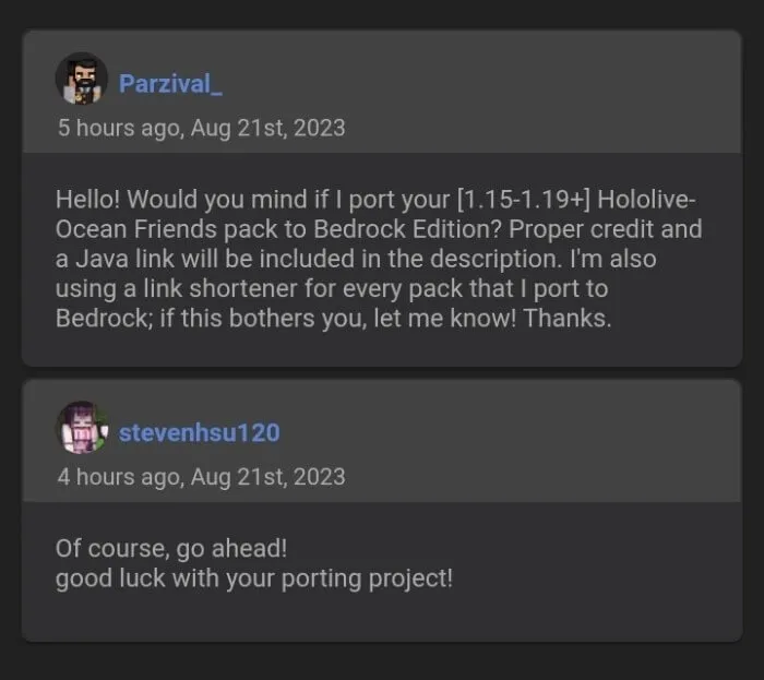 Permission from stevenhsu120