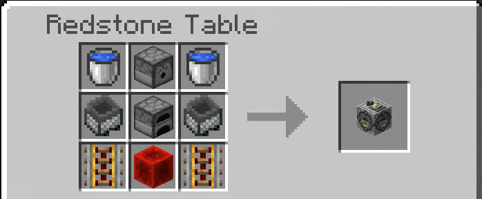 Automatic Smelter Recipe