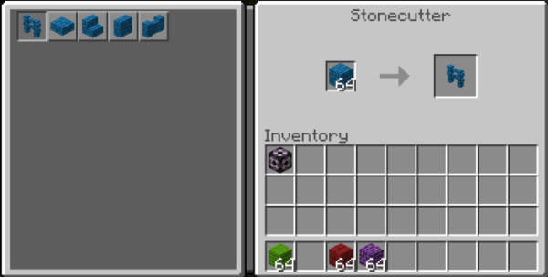 Stonecutter Recipe Example 3