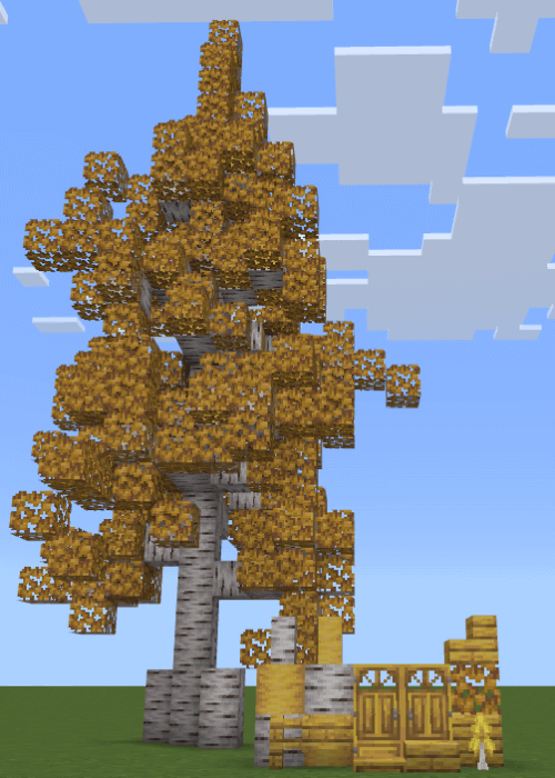 Aspen Tree and blocks