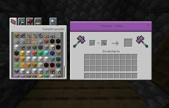 New Hammer Table UI