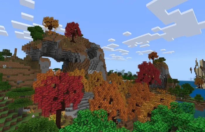 Maple trees in the Mutated Savanna