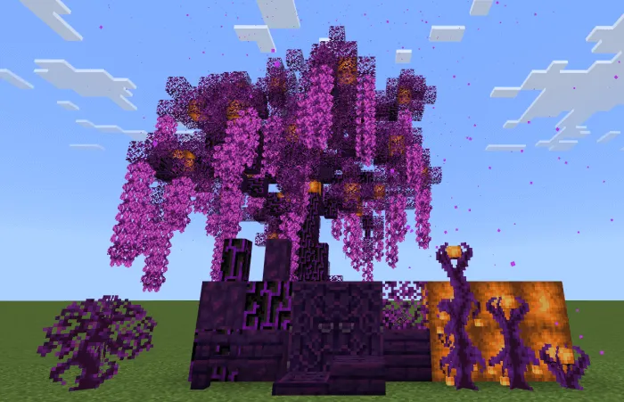Violet tree