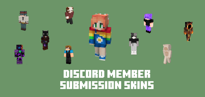 Discord Member Submission Skins