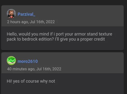 moro2610's Permission for Parzival