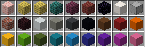 New Camouflage Blocks in v1.20.12 Update