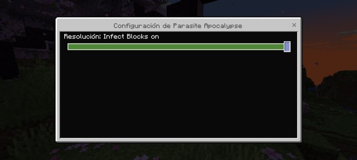 Infect Blocks enabled