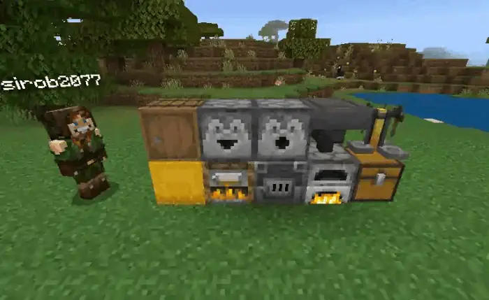 Some carryable blocks