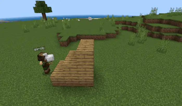 Mob falling out of the hands when the player falls