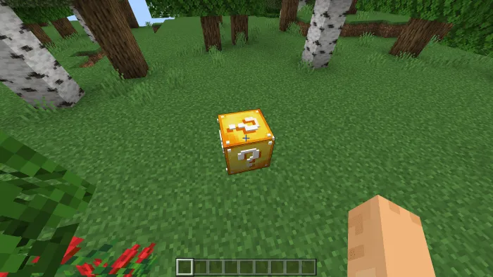 Lucky Block in Forest: Screenshot